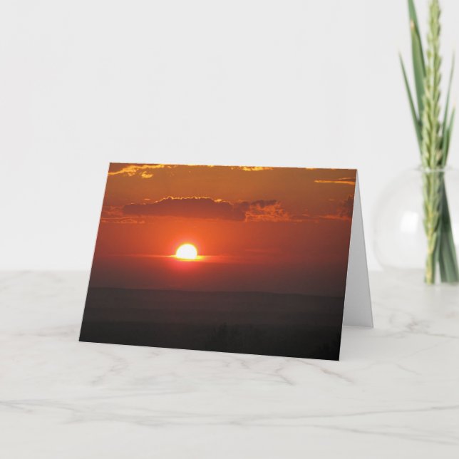 Sun in the Clouds (miss you) Card (Front)
