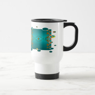 Sun In Winter Blanket Pattern Coffee Mug