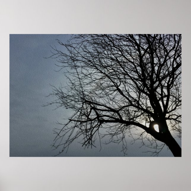 sun is hiding poster (Front)