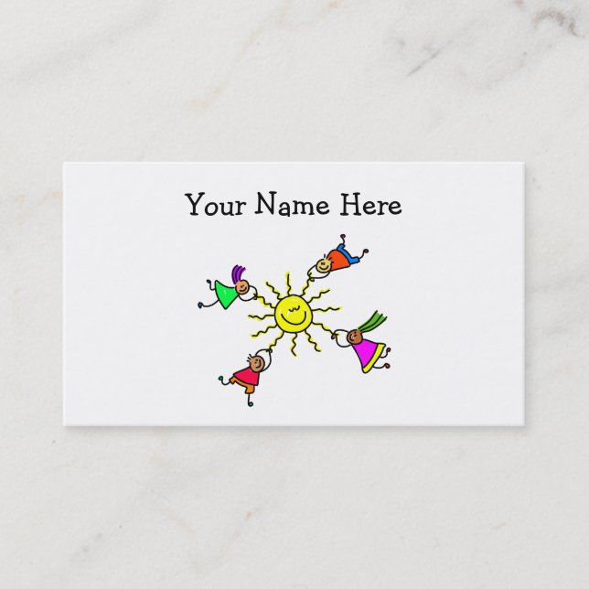 Sun Kids Business Card (Front)