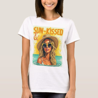 Sun Kissed Bliss | Radiant & Customisable Summer T-Shirt