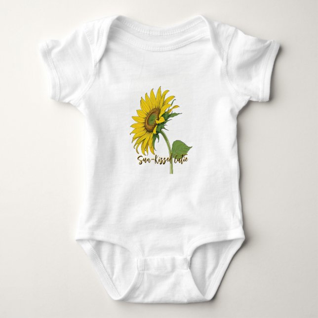Sun-Kissed Cutie Baby Bodysuit (Front)