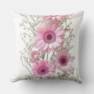 Sun-Kissed Daisy & Sunflower Collage Cushion