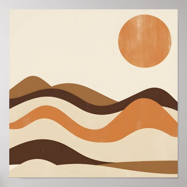 Sun-Kissed Desert Dreams Poster (Front)