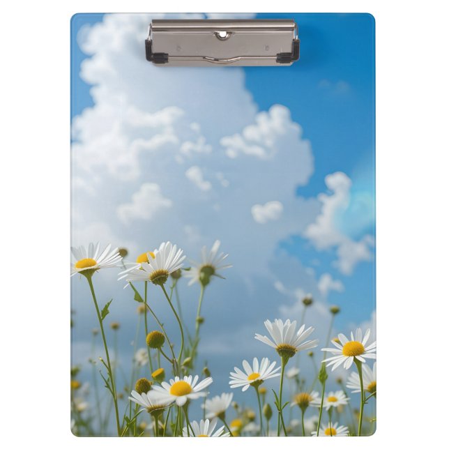 Sun-Kissed Petals Clipboard (Front)