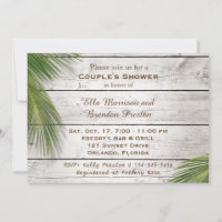 Sun Kissed Sandy Toes Salty Kisses Couple's Shower