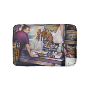 Sun-Kissed Singapore Bath Mat