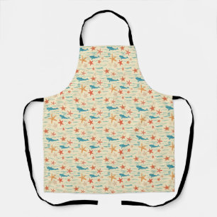 Sun-kissed Skin, Ocean Waves, Tropical Vibes Apron