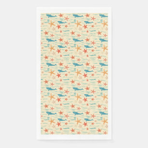 Sun-kissed Skin, Ocean Waves, Tropical Vibes Napkin
