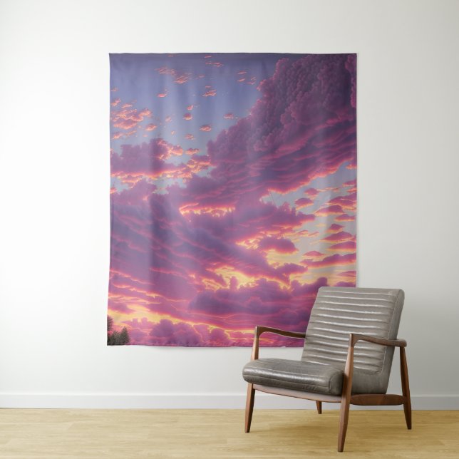 Sun-kissed Sky Tapestry (In Situ)