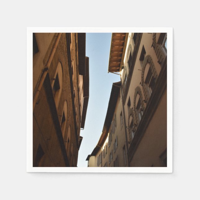 Sun-kissed Street Napkin (Front)