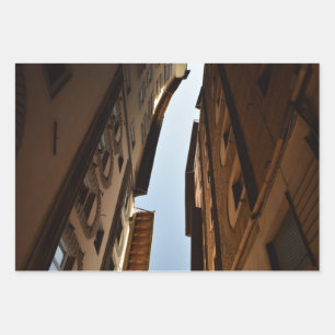 Sun-kissed Street Wrapping Paper Sheet