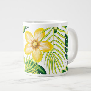 Sun-Kissed Tropical Summer Floral & Palm Mug