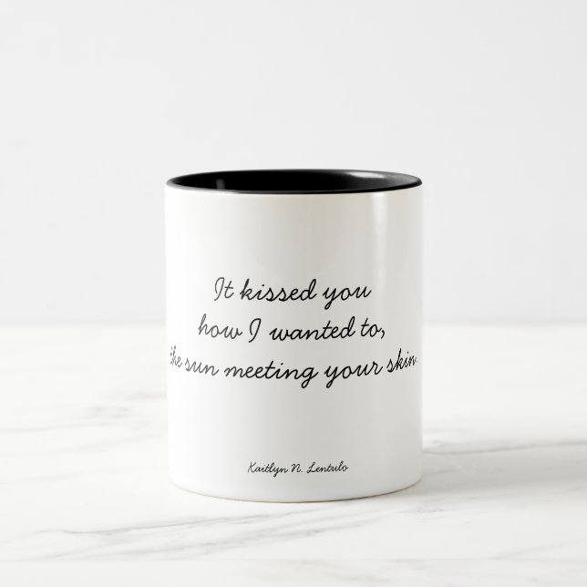 Sun-kissed Two-Tone Coffee Mug (Center)