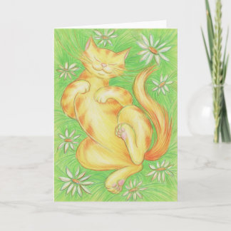Sun Lover greetings card