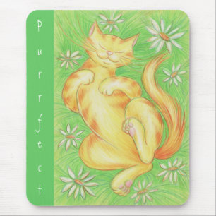 Sun Lover 'Purrfect' mousepad