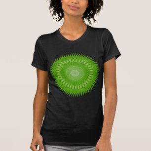 Sun Mandala green T-Shirt