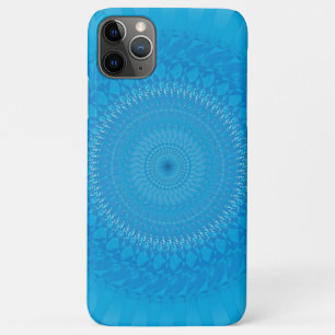 Sun Mandala Light blue Case-Mate iPhone Case