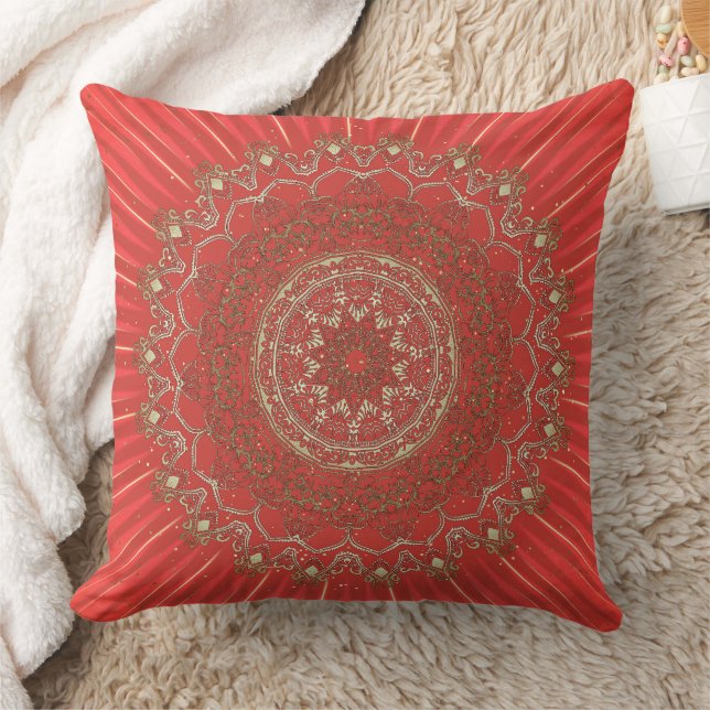 Sun Mandala - Pillow (Blanket)