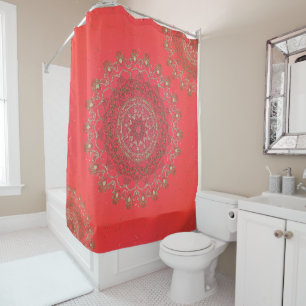 Sun Mandala - Shower Curtain