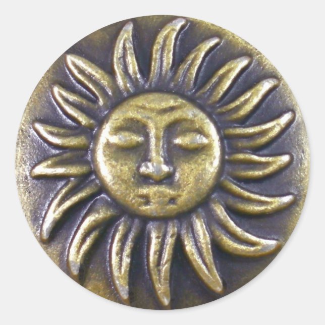 Sun Medallion Sticker (Front)