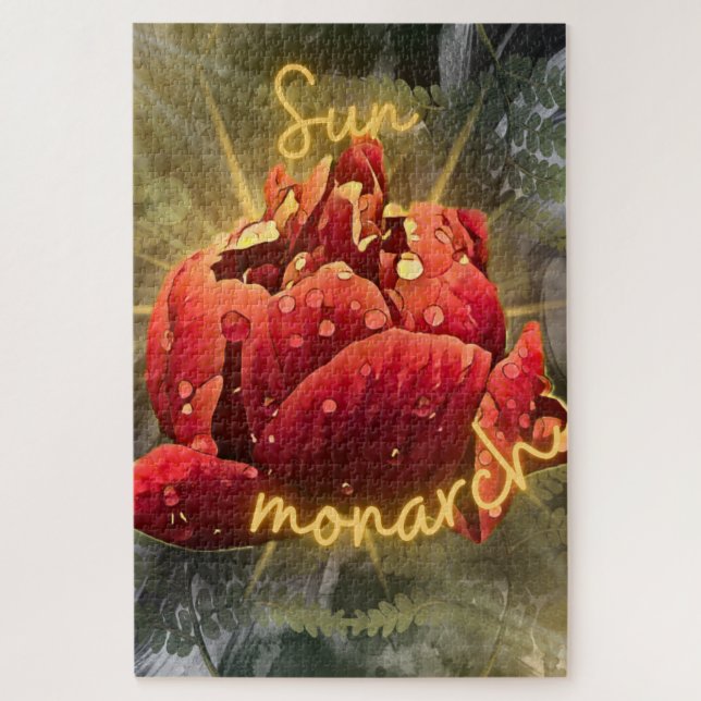 Sun monarch  jigsaw puzzle (Vertical)