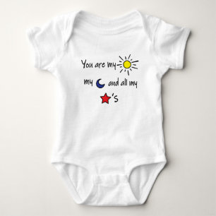 Sun-Moon-and-Stars- Baby Bodysuit