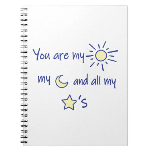 Sun-Moon-and-Stars- Notebook
