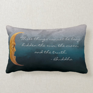 Sun Moon and Truth from Buddha Lumbar Cushion