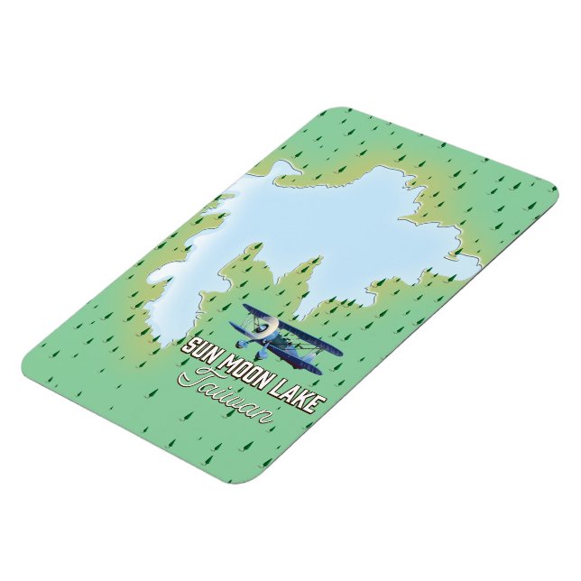 Sun Moon Lake Taiwan Magnet (Left Side)