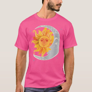 Sun Moon Stars Earth Astrology Astronomer Astronom T-Shirt