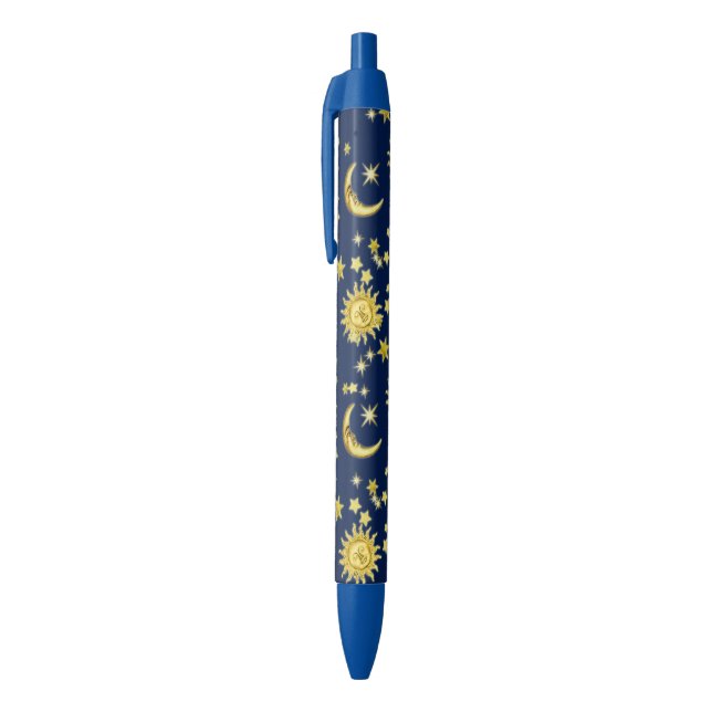 Sun, Moon & Stars Pen (Top (Vertical))