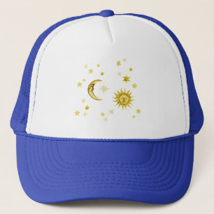 Sun, Moon & Stars Trucker Hat