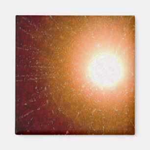 Sun Mosaic Magnet