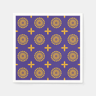 Sun Mosaic Pattern Napkin