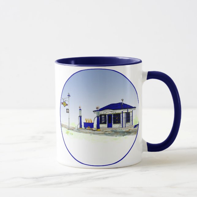 Sun Oil Station Mug (Right)