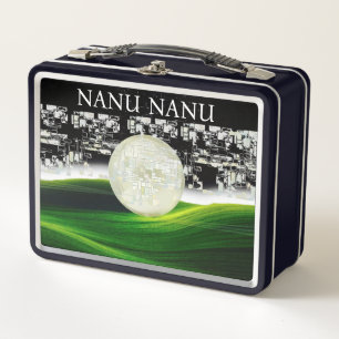 SUN ON THE MOON METAL LUNCH BOX