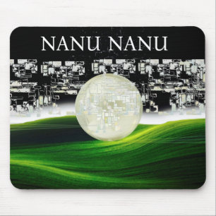 SUN ON THE MOON MOUSE PAD