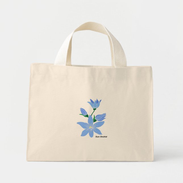 sun-orchid tote bag (Front)