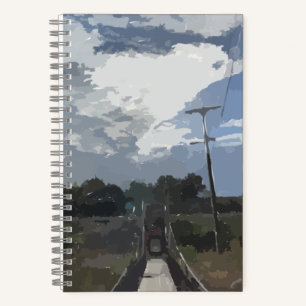 Sun Over Bridge Bullet Journal