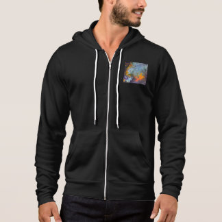 Sun over lake hoodie