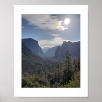 Sun over the Valley Yosemite Colour Photography