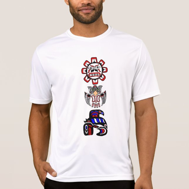 Sun  owl orca T-Shirt (Front)