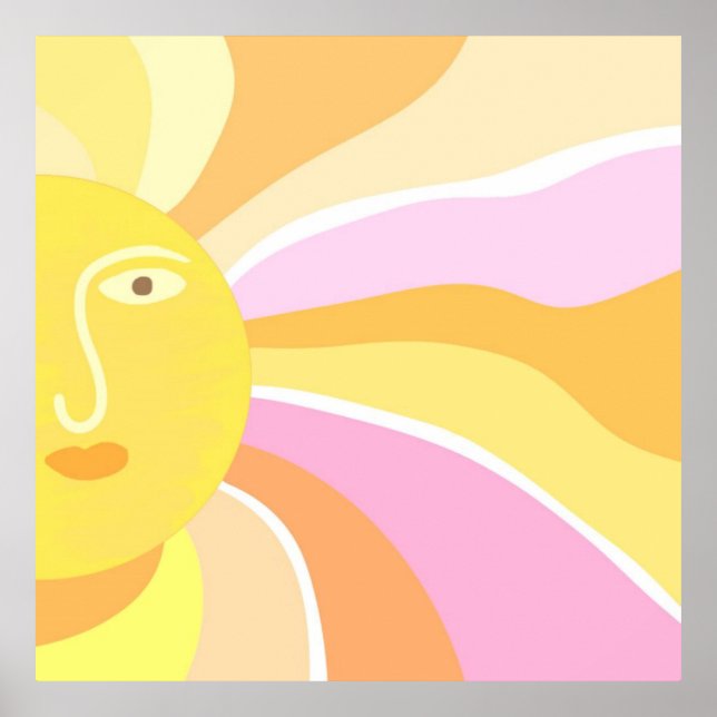 sun painting poster (Front)