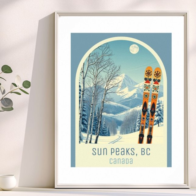 Sun Peaks BC Canada ski resort  Poster (Creator Uploaded)