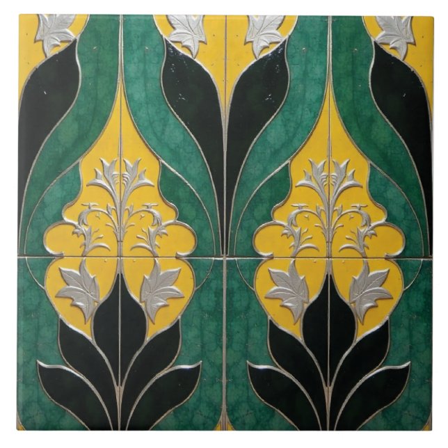 Sun Petal Flora Tile (Front)