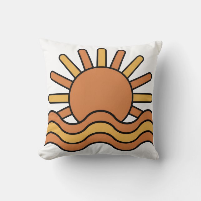 Sun pillow (Front)