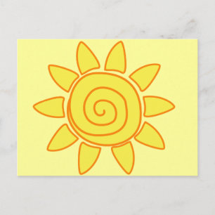 Sun Postcard
