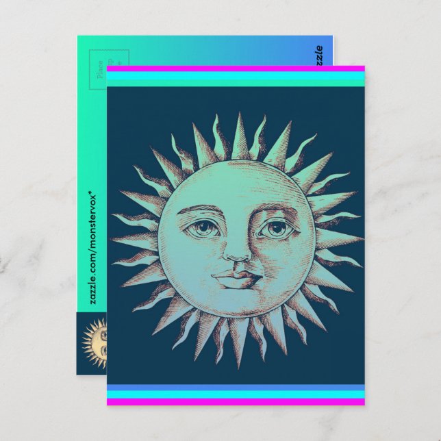 Sun Postcard (Front/Back)