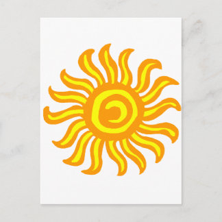 Sun Postcard